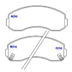 Pastilha Dianteira Topic