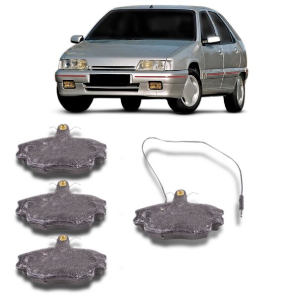 Pastilha Dianteira Zx 1991 A 1998 .