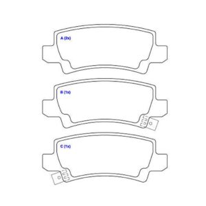 PASTILHA TRASEIRA COROLLA 02 08