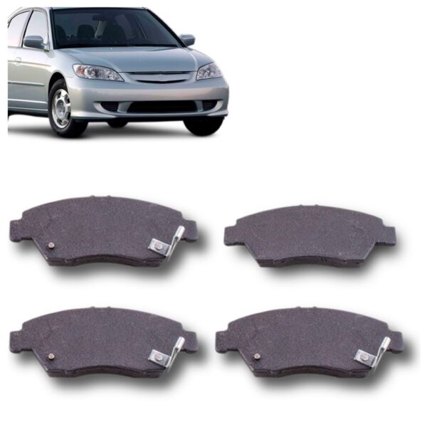 Pastilha Dianteira Civic Crx Coupe 1.6 Civic Ex 1.6