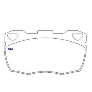 Pastilha Dianteira Defender 1993 Em Diante Solido