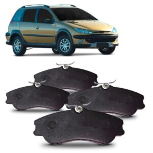Pastilha Dianteira Berlingo Xsara 306 206 1.6 07 Ate 08 207