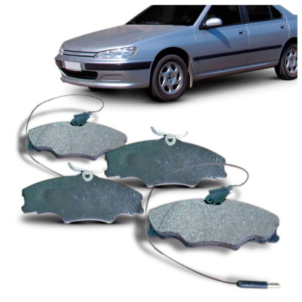 Jogo De Pastilha De Freio Dianteiro 406 Syl 1320 C/ Garantia