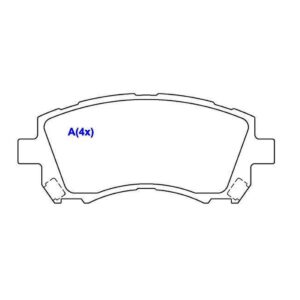 Jogo De Pastilha De Freio Dianteiro Outback Legacy Syl 1365