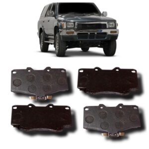 Pastilha Dianteira Hilux 2.4 / 3.0 88 Em Diante
