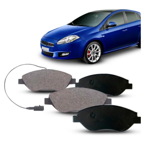 Pastilha Dianteira Stilo 2.4 20v Abarth