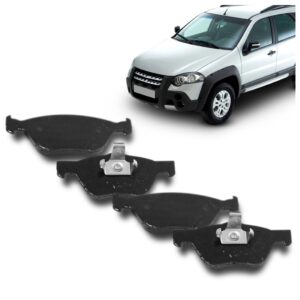 Pastilha Dianteira Palio Adv Locker Strada Linea Punto