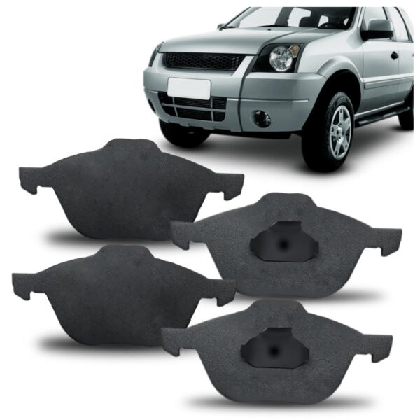 Pastilha Dianteira Ecosport 05 Em Diante Focus 1.8 2.0