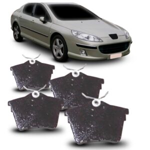 Pastilha Traseira 407 2.0 3.0 2004 A 2011