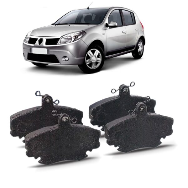 Pastilha De Freio Dianteira Sandero 2008 2009 10 11 2012 13