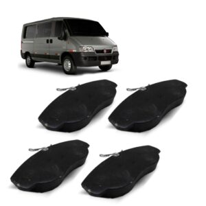 Pastilha De Freio Dianteira Ms Ducato 2.5 2.8 Modelo 14184
