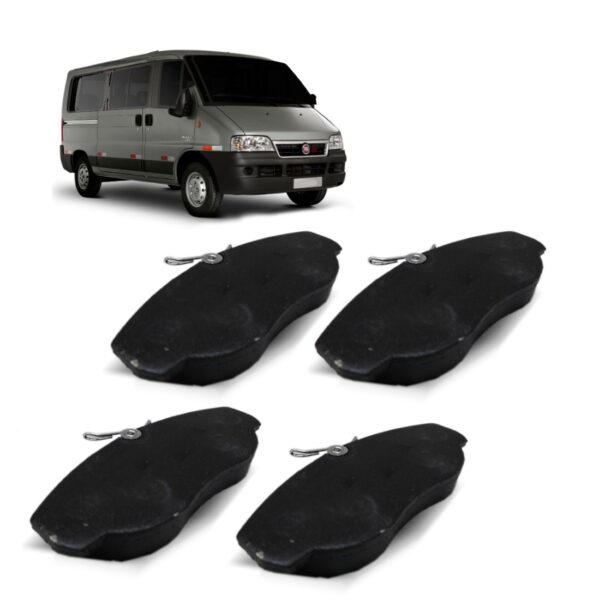 Pastilha De Freio Dianteira Ms Ducato 2.5 2.8 Modelo 14184