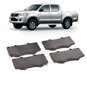 Kit Pastilha Dianteira Hilux 2009 2010 2011 2012 2013 2014