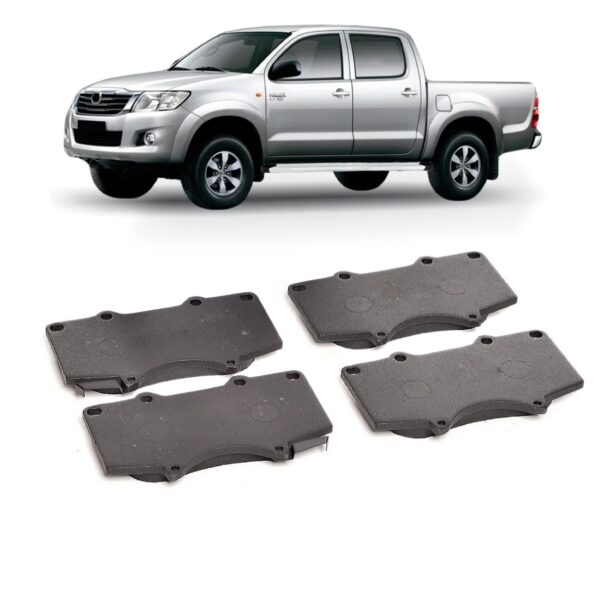 Kit Pastilha Dianteira Hilux  2009 2010 2011 2012 2013 2014