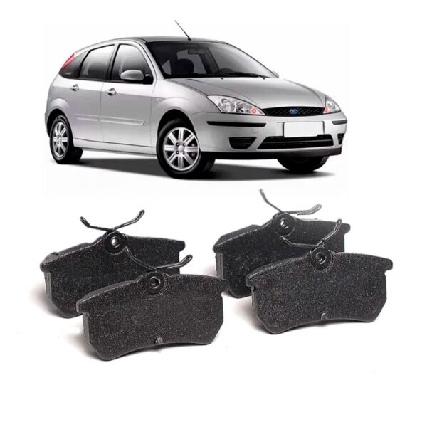 Kit Pastilha Traseira Ford  Focus 1998 Até 2008