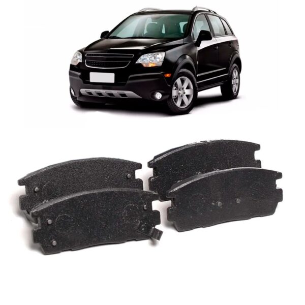 Kit Pastilha Freio Traseiro Gm Captiva 2008 2009 2010 2011