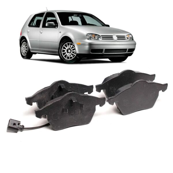 Kit Pastilha Dianteiro Golf Gt 2.0 8v 2009 Em Diante