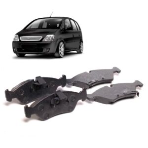 Kit Pastilha Freio Dianteira Aro 14 Meriva 2005 Á 2009
