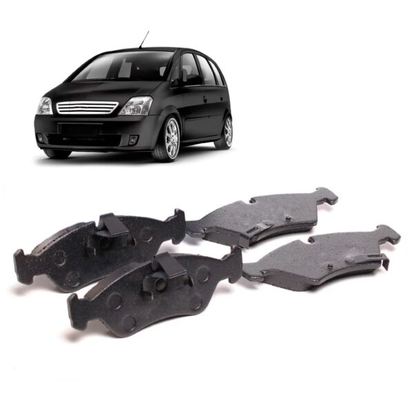 Kit Pastilha Freio Dianteira Aro 14 Meriva 2005 Á 2009