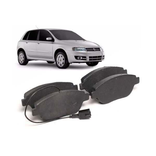 Pastilha Dianteira Fiat Stilo 1.8 16v 2003 Em Diante