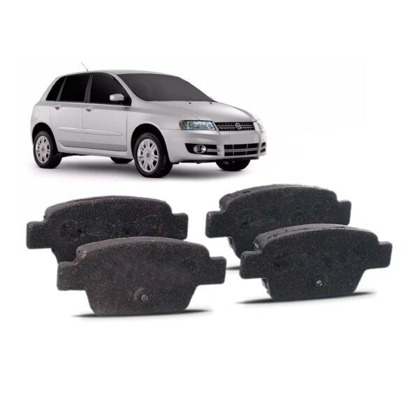 Pastilha Freio Traseira Fiat Stilo 1.8 16v 2003 2004 2005