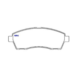 Pastilha Traseira Akebono/ Bosch F250 Xlt 98 Até 2002