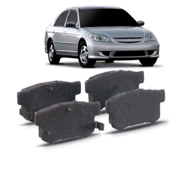 Jogo Pastilha Freio Traseiro Accord Civic Accent Sx4 1258