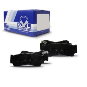 Kit Pastilha Traseira Santa Fé 2.7 V6 4x4 2007 Á 2009