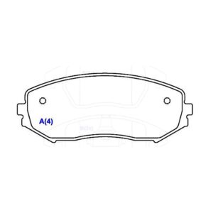 Pastilha Dianteira Vitara/grand Vitara 16/19/20 07 /promoção