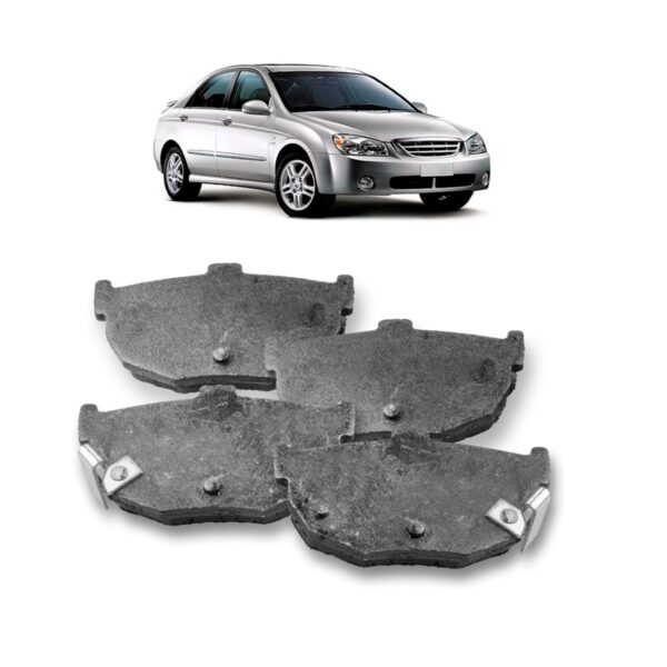 Kit Pastilha Traseira Cerato 1.6/2.0v 2006 2007 2008