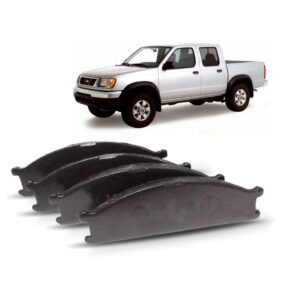 Kit Pastilha De Freio Dianteira Frontier 2.8 1998 Até 2004