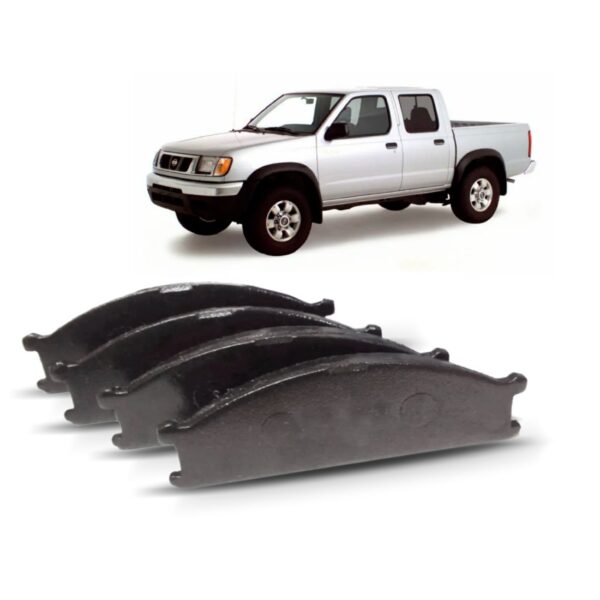 Kit Pastilha De Freio Dianteira Frontier 2.8 1998 Até 2004