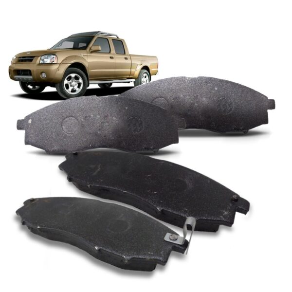 Kit Pastilha Freio Dianteiro Frontier 2wd 4wd  2003 2004