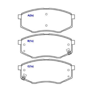 Pastilha Diant Ix35 2.0 16v Sonata 2.4 16v Tucson 10
