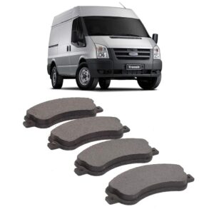 Pastilha Dianteira Knorr Bremse Transit 2.4 2006 Em Diante