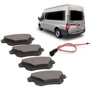 Pastilha Tras Knorr Bremse Transit 2.4 06 Em Diante Promoção