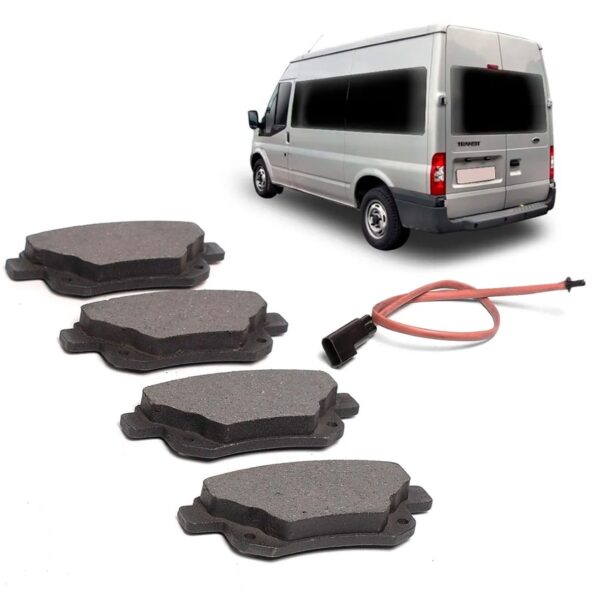 Pastilha Tras Knorr Bremse Transit 2.4 06 Em Diante Promoção