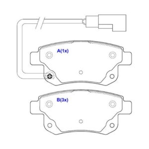 Pastilha Tras Knorr Bremse Transit 2.4 06 Em Diante Promoção