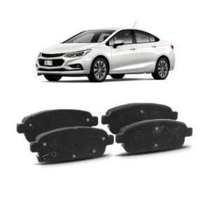 Pastilha Traseira Cruze Lt Ltz 1.8 16v
