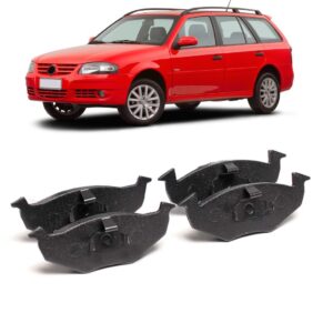 Jogo Pastilha Freio Dianteira Gol Parati Saveiro Voyage 1418