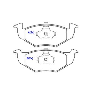 Jogo Pastilha De Freio Dianteira Suzuki Samurai 1376