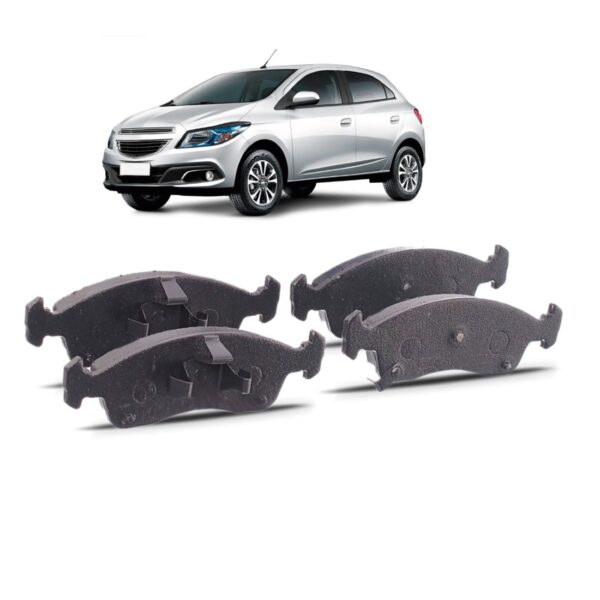 Kit Pastilha De Freio Dianteira Onix 2013 2014 2015 2016 17