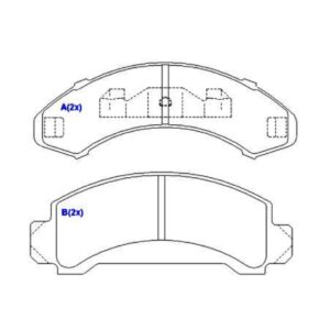 Jogo Pastilha De Freio Dianteira Explorer Ranger 1244