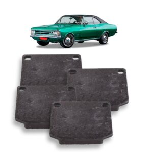 Kit Pastilha De Freio Dianteira Opala 1971 72 73 74 75 1976