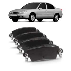 Kit Pastilha Traseira Mondeo 2000 Em Diante