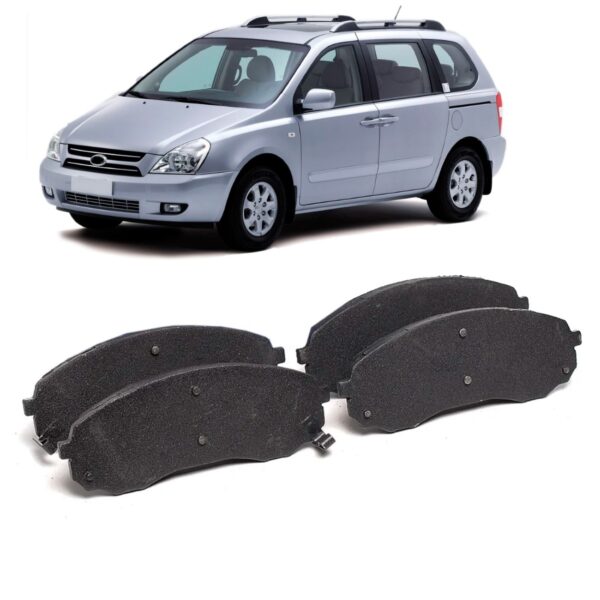 Kit Pastilha Dianteira Gran Carnival 3.8 2007 Em Diante