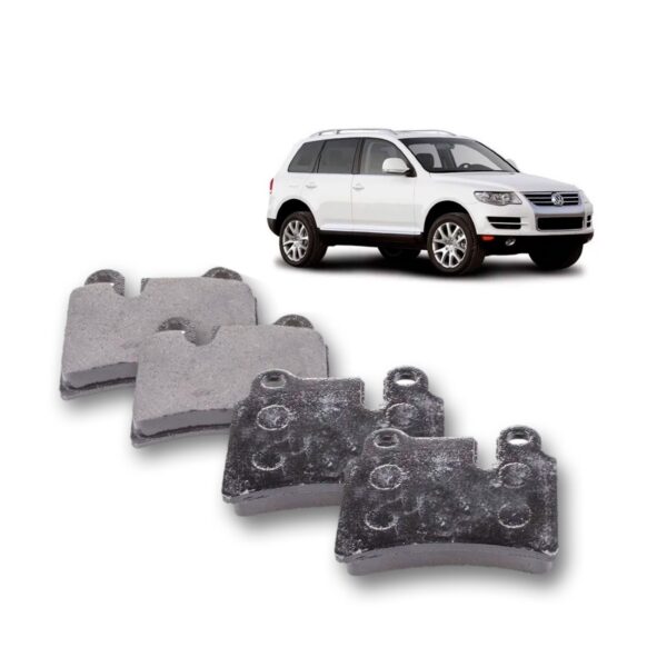 Kit Pastilha Traseira Touareg Aro 18 2002 Em Diante