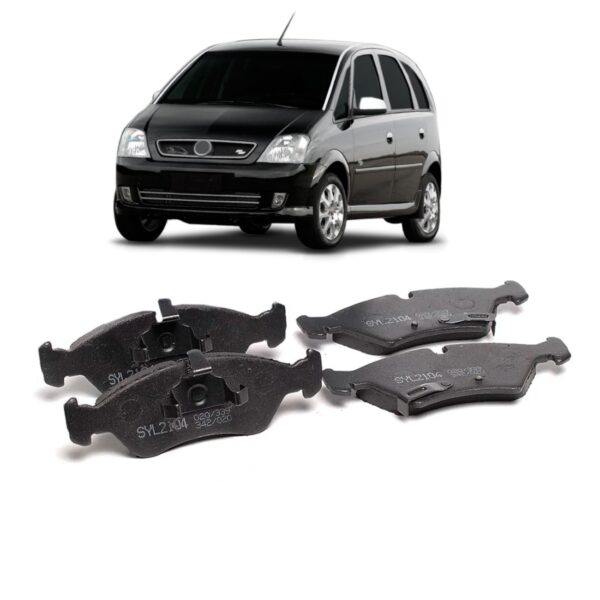 Pastilha Freio Dianteira Meriva 1.8 Aro 14 2010 Em Diante