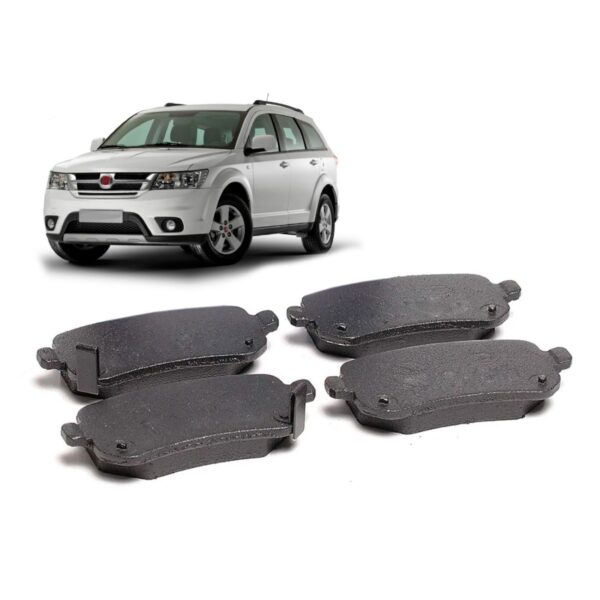 Pastilha Freio Traseira Journey 2.7 V6 2008 09 10 11 2012