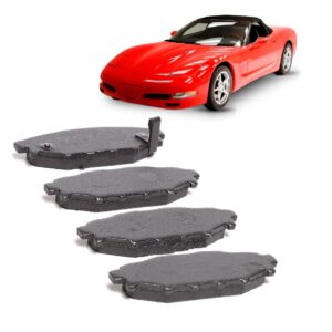 Pastilha Dianteira Corvette 1999 Em Diante Com A Cor Cinza